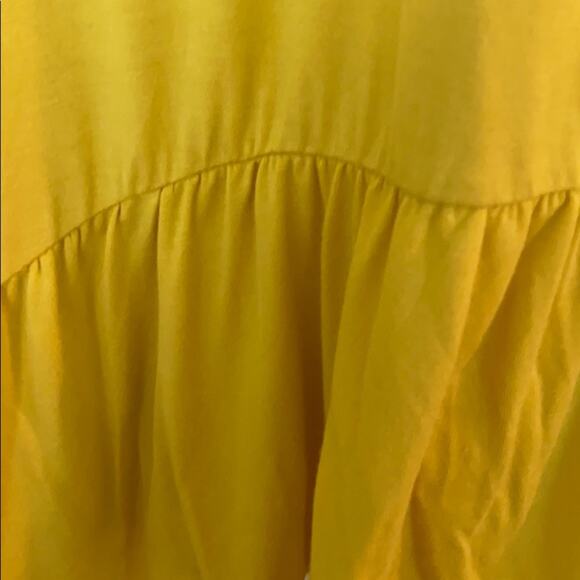 Heathmoor NWT women’s  S yellow tunic top - Picture 8 of 8